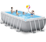 Piscina telaio di prisma intex 488 x 244 x 107 cm piscina rettangolare