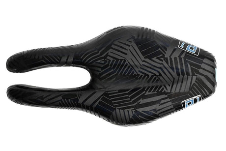 Ism zadel p1 gravel, zwart