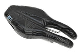 Ism zadel p1 gravel, zwart