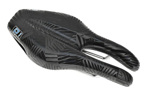 Ism zadel p1 gravel, zwart