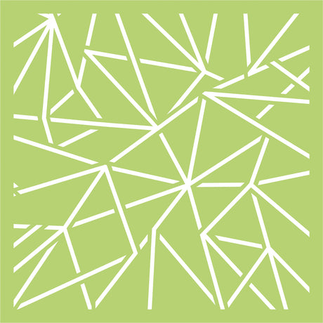 Kaisercraft • designer template 15.2x15.2cm geo lines