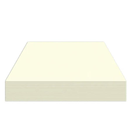 Kangaro fotokarton - 50x70cm - 300 gram - roomwit - pak 25 vel