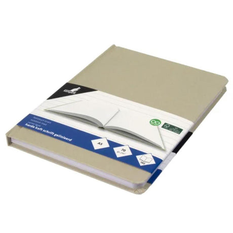 Kangaro notitieboek kraft a5 96 vel, 70 gram, gelinieerd