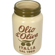 Kersten vaas olio d'oliva dolomite ivory 11.3x11x18cm