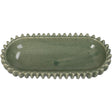 Kersten schaal keramiek green 26.5x12.5x4.5cm