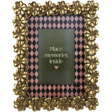 Kersten fotolijst klaver vier polyresin goud 13x18cm