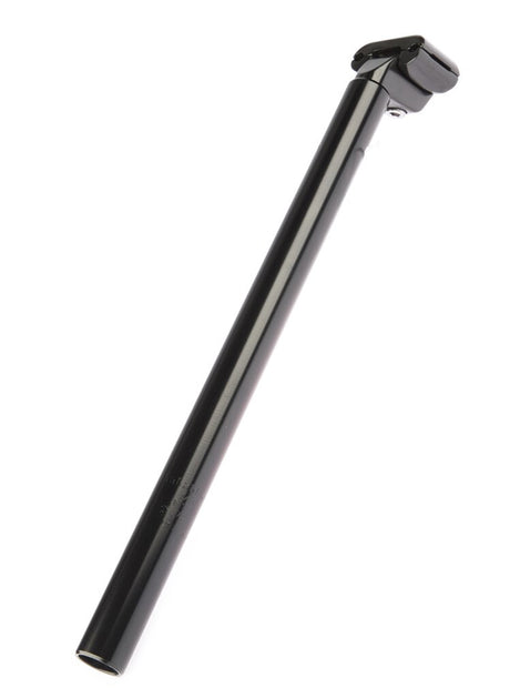Zadelpen atb zwart 27.2 40cm alu