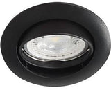 Enzo kanlux inbouwspot 50mm verstelbaar zwart - 5013138