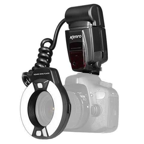 Kenro TTL Macro Ring Flash KFL201C dla Canon