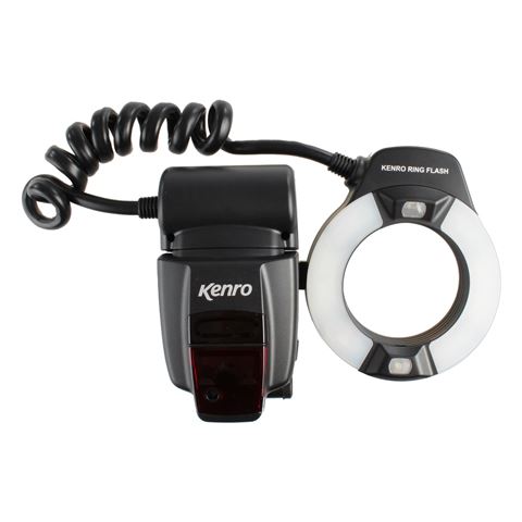 Kenro ttl macro ring flash kfl201c pour canon