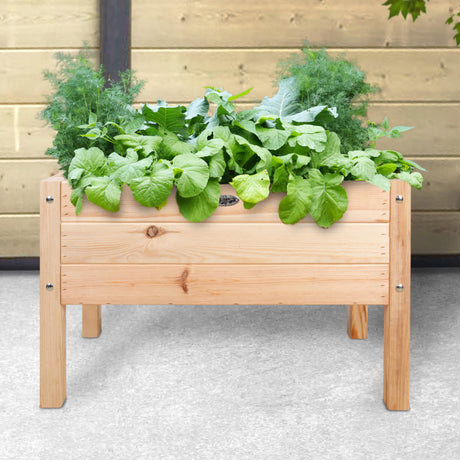 Esschert design kinderkweektafel vurenhout 40,6x78,8xh50cm