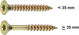 Connex tx-schroef 5.0x70 150st vz - kk3215070