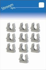 Enzo klembeugel 031 16-22mm grijs jsl 10 stuks - 6613295