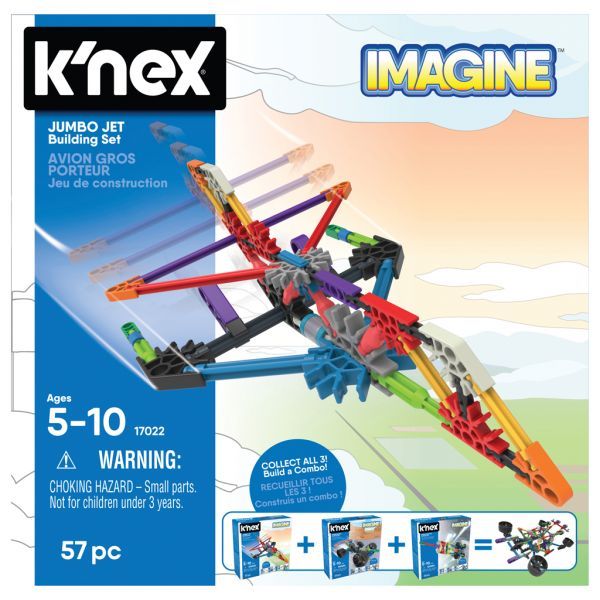 K'NEx Bouwet Jet, 57Dlgg.