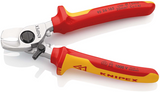Knipex kabelschaar met openingsveer | geïsoleerd | meer-componentengrepen | vde-getest - 95 26 165 sb