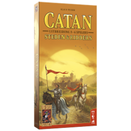 999games 999 games de kolonisten van catan steden en ridders uitbreiding voor 5-6 spelers