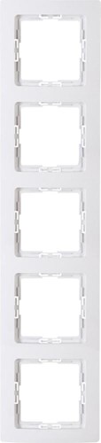 Enzo kopp hk05 arctic wit 5 voudig afdekraam - 4621570