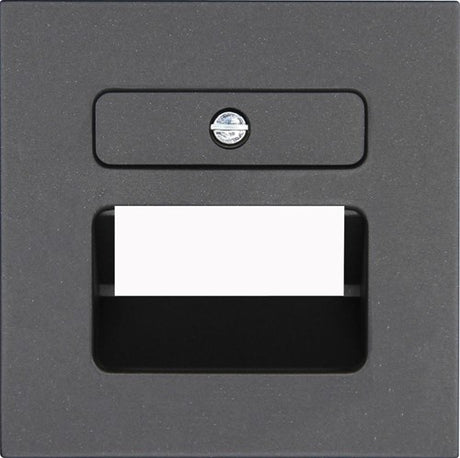 Enzo kopp hk07 antraciet afdekplaat utp dubbel - 4623060