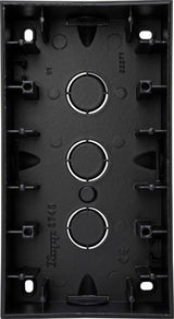 Enzo kopp hk07 pure mat zwart 2 voudig opbouwdoos - 4624810