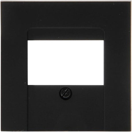 Enzo kopp hk07 pure mat zwart afdekplaat usb - 4624570