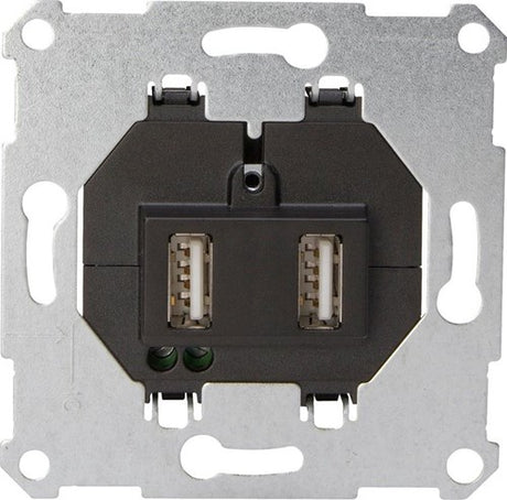 Enzo kopp inbouw unit 2x usb
