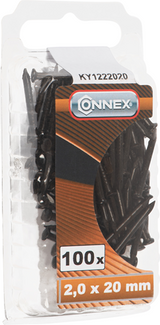 Connex staalnagel bv-k 20mm gebl. 100st st - ky1222020