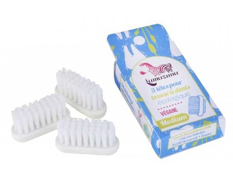 Lamazuna refill toothbrush Medium 3st