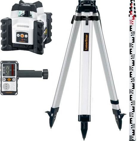 Laserliner quadrum compact 210s set 165cm rotatielaser - 053.510a