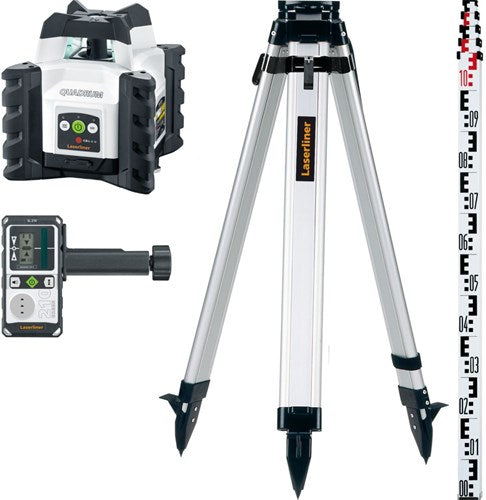 Laserliner quadrum compact g 210 set 165 cm 2 x lithium remote - 053.610a