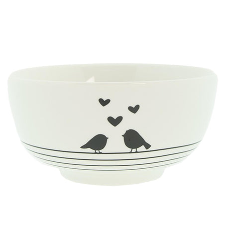 Clayre eef kom vogels ø14x7cm 500ml