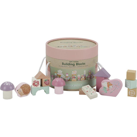 Little dutch fairy garden bouwblokken in ton fsc