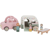 Little dutch speelgoed auto met caravan
