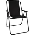 Redcliffs vouwstoel 57x48x42cm zwart