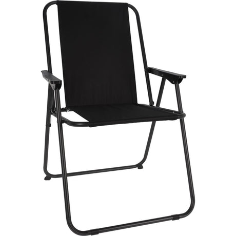 Redcliffs vouwstoel 57x48x42cm zwart