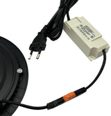 Enzo led panel downlight 12w 4000k incl. driver zwart - led2632