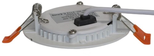 Enzo led panel downlight 3w 3000k incl. driver wit - led2601