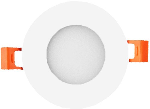 Enzo led panel downlight 3w 3000k incl. driver wit - led2601