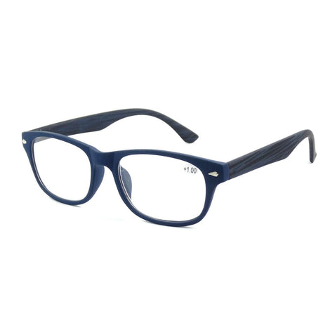 Spectrum leesbril blauw zwart vierkant 2.00