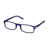 Spectrum leesbril mat blauw rechthoekig 2.50