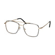 Spectrum leesbril vintage piloot metaal goud zwart 1.00