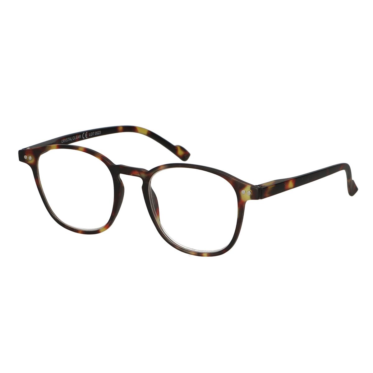 Spectrum leesbril ultra flat in case havana 2.00