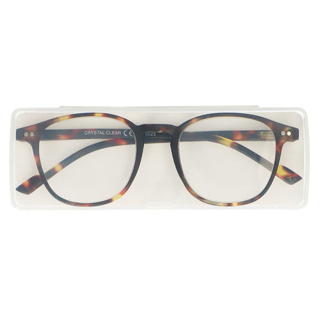 Spectrum leesbril ultra flat in case havana 3.00