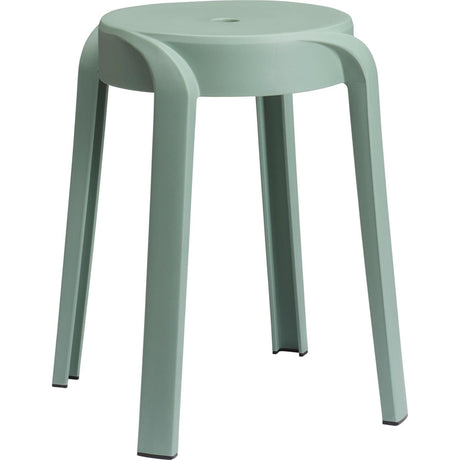 Home styling krukje stapelbaar lichtgroen rond