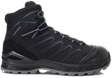 Lowa veiligheidsschoenen lowa werkschoen larrox work gtx mid 5480 s3 | zwart grijs | maat 45 - 4063606292701