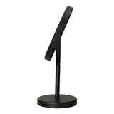 Lsp spiegels spiegel op voet mat zwart 30,5cm 5x vergrotend