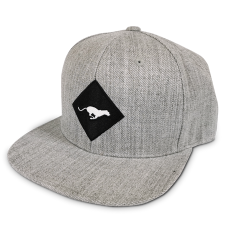 Luypaers snapback cap grey