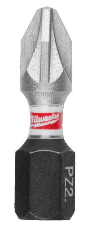 Milwaukee tip pz2 x 25mm 3szt. shw