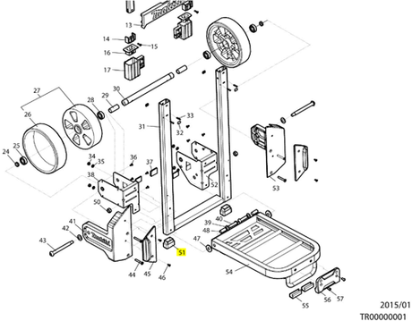 Makita accessoires afdekdop | tr00000022 - tr00000022