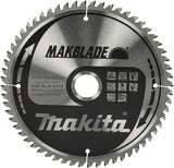 Makita accessoires makita afkortzaagblad voor hout | makblade | ø 216mm asgat 30mm 60t - b-32839