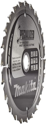 Makita accessoires b-33093 cirkelzaagblad hout (noest spijker) | specialized | 165x20x2,0 | 24t | 23g -b-33093